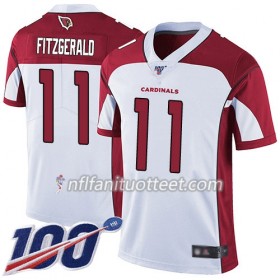 Miesten Arizona Cardinals NFL Pelipaita Larry Fitzgerald 11 Nike Valkoinen 100th